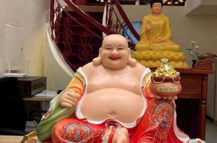 Mẫu Tượng Di Lặc Ngồi Đẹp: Cách Chọn & Bài Trí
